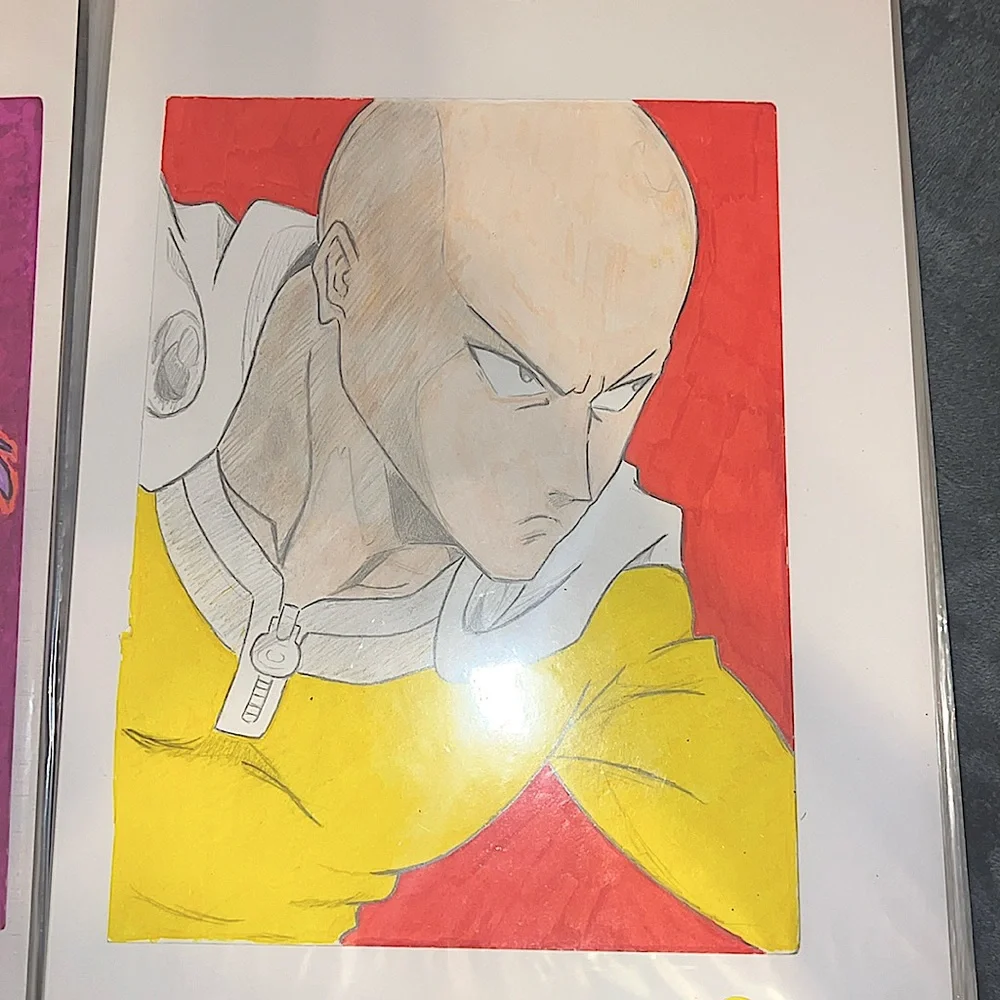 One punch man artwork - Picture 1 of 2